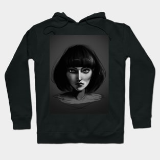 Intense Portrait Hoodie